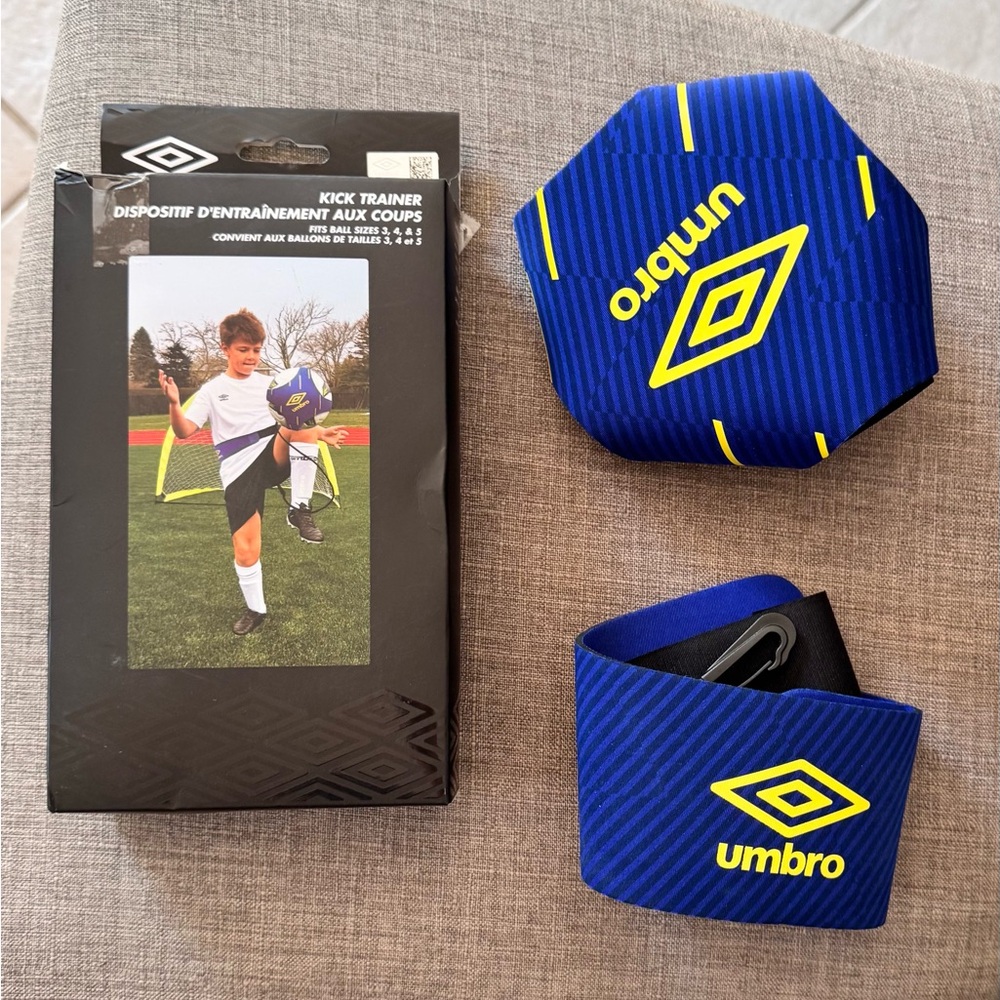 Umbro Blue and Yellow Kick Trainer